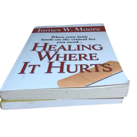 Healing Where It Hurts Lord Give Me Patience James W Moore Christian Living Book - Picture 3 of 9